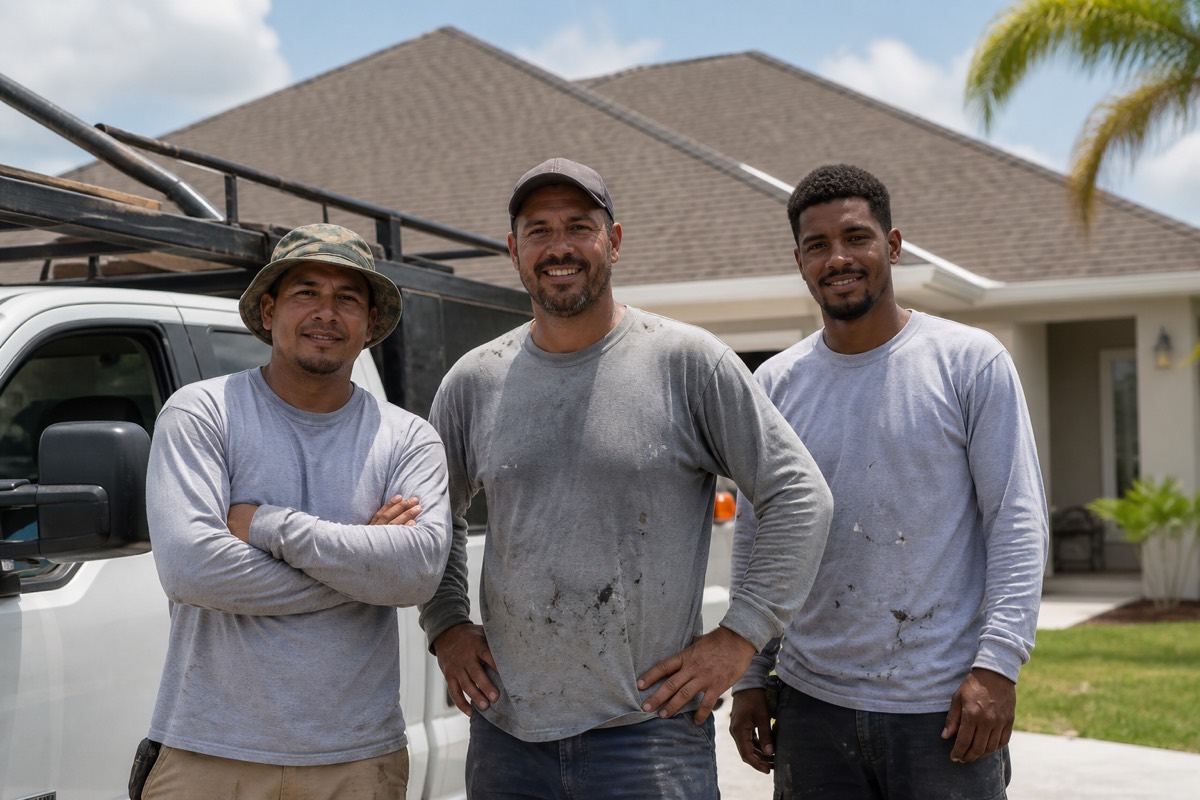 The Lewis Legacy Roofing And Construction, Llc crew